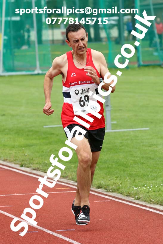 3000 metres, NECAA Open Meeting, Morpeth, Sunday, September 27th. David T. Hewitson/Sports for All Pics